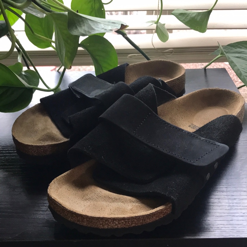 Birkenstock black size 38 sandals